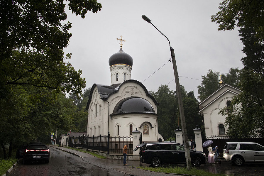 Великое освящение храма праведного Феодора Ушакова в Купавне